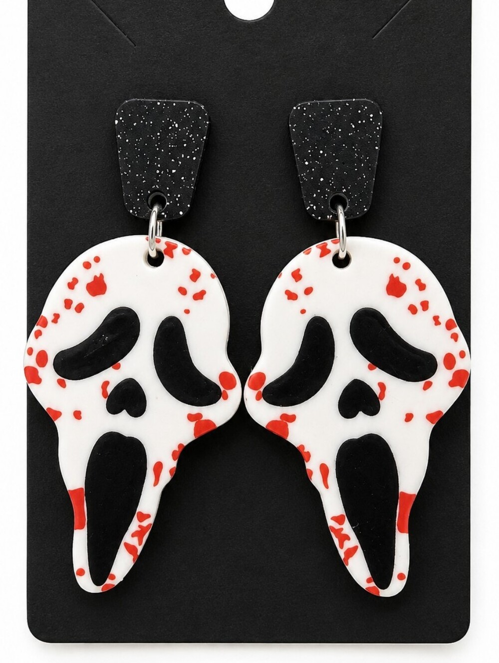👻🔪 GHOSTFACE EARRINGS | $12 OR 3 FOR $30